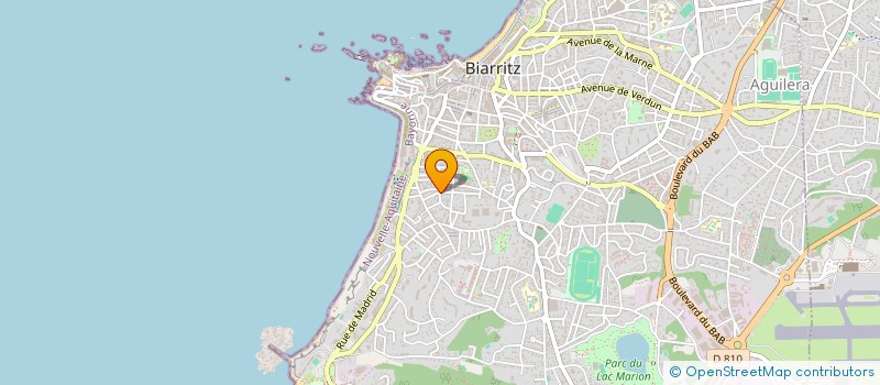 localisation de l'entreprise MONSIEUR DOMINIQUE FORNI à BIARRITZ