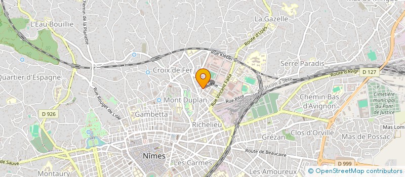 localisation de l'entreprise MONSIEUR DOMINIQUE FORTES  NIMES