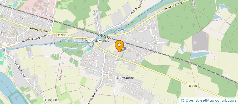 localisation de l'entreprise MONSIEUR DOMINIQUE FOUCHER à MARDIE