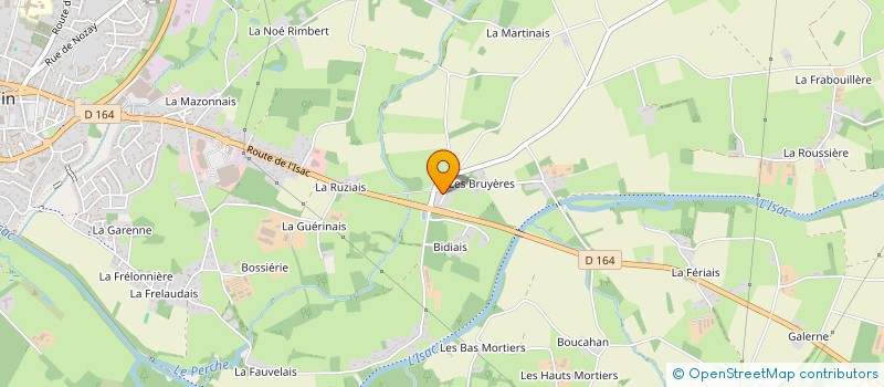 localisation de l'entreprise MONSIEUR DOMINIQUE FOUGERE  BLAIN