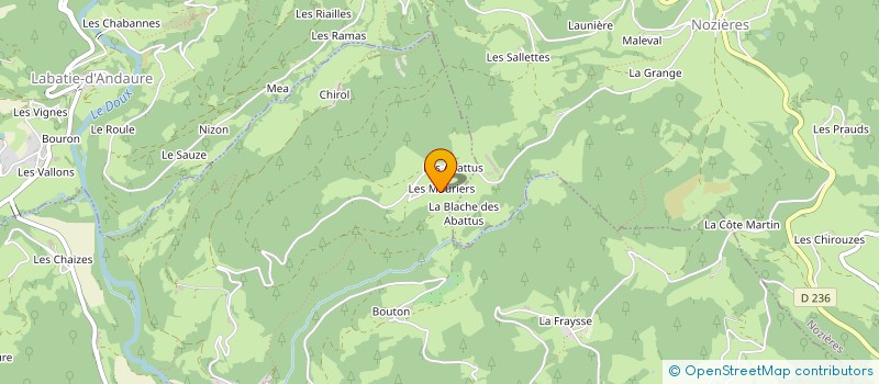 localisation de l'entreprise MONSIEUR DOMINIQUE FOUREL  DESAIGNES