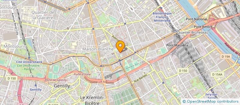 localisation de l'entreprise MONSIEUR DOMINIQUE FOURNIER  PARIS