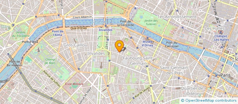 localisation de l'entreprise MONSIEUR DOMINIQUE FOURNIER  PARIS