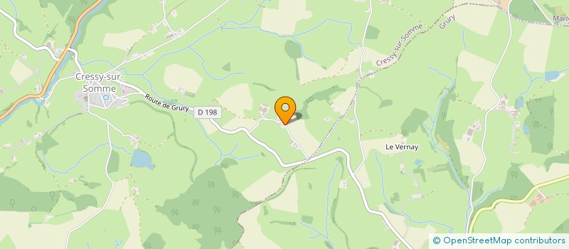 localisation de l'entreprise MONSIEUR DOMINIQUE FOURNIER  CRESSY-SUR-SOMME