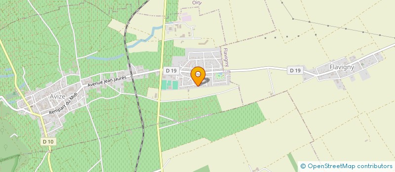 localisation de l'entreprise MONSIEUR DOMINIQUE FRANSORET  AVIZE