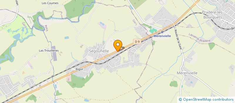 localisation de l'entreprise MONSIEUR DOMINIQUE FRENO  SEGOUFIELLE