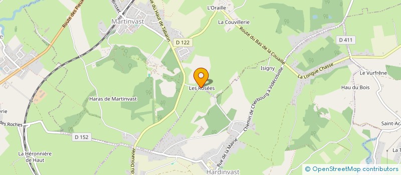 localisation de l'entreprise MONSIEUR DOMINIQUE FRIGOT  MARTINVAST