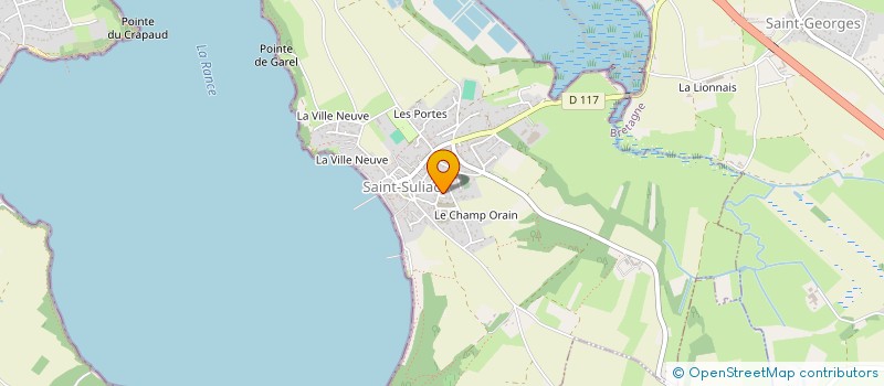 localisation de l'entreprise MONSIEUR DOMINIQUE FRIN  SAINT-SULIAC