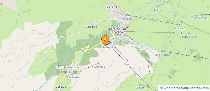 localisation de l'entreprise MONSIEUR DOMINIQUE FROGER  SAINT FRANCOIS LONGCHAMP