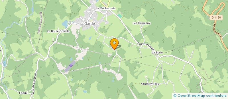 localisation de l'entreprise MONSIEUR DOMINIQUE FROIDEFOND  LAGARDE-MARC-LA-TOUR