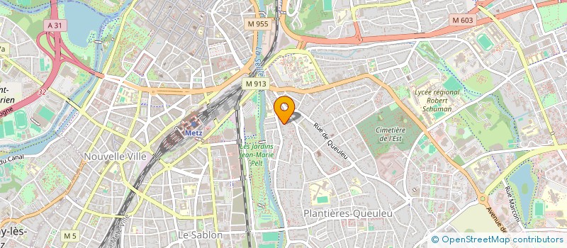 localisation de l'entreprise MONSIEUR DOMINIQUE FROU  METZ