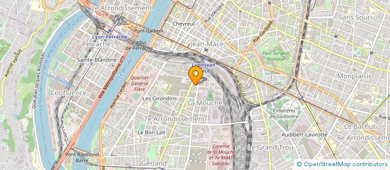 localisation de l'entreprise MONSIEUR DOMINIQUE FUET  IRIGNY