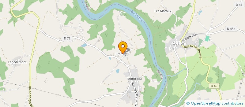 localisation de l'entreprise MONSIEUR DOMINIQUE GADEFAIT à BARAIZE