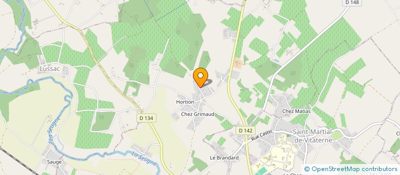 localisation de l'entreprise MONSIEUR DOMINIQUE GAIFFAS  SAINT-GERMAIN-DE-LUSIGNAN