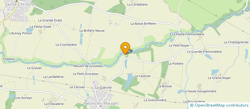 localisation de l'entreprise MONSIEUR DOMINIQUE GAIGNARD à CHEMILLE-EN-ANJOU