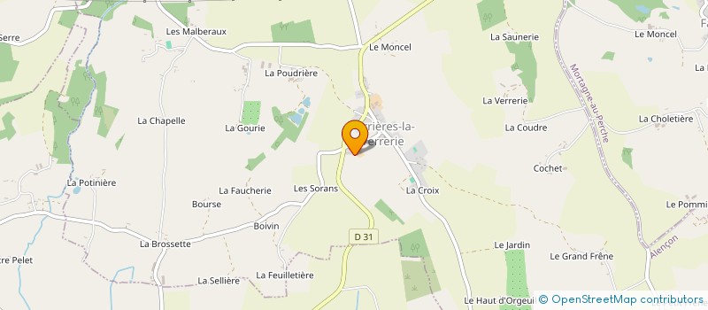 localisation de l'entreprise MONSIEUR DOMINIQUE GAILLARDOT à FERRIERES-LA-VERRERIE