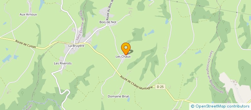 localisation de l'entreprise MONSIEUR DOMINIQUE GAILLE  BILLEZOIS