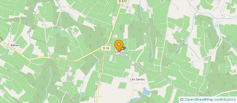 localisation de l'entreprise MONSIEUR DOMINIQUE GALINEAU  PELLEGRUE