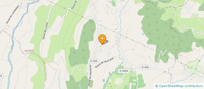 localisation de l'entreprise MONSIEUR DOMINIQUE GALLICE  MIRABEL