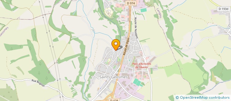 localisation de l'entreprise MONSIEUR DOMINIQUE GALLION à SAINTS-GEOSMES