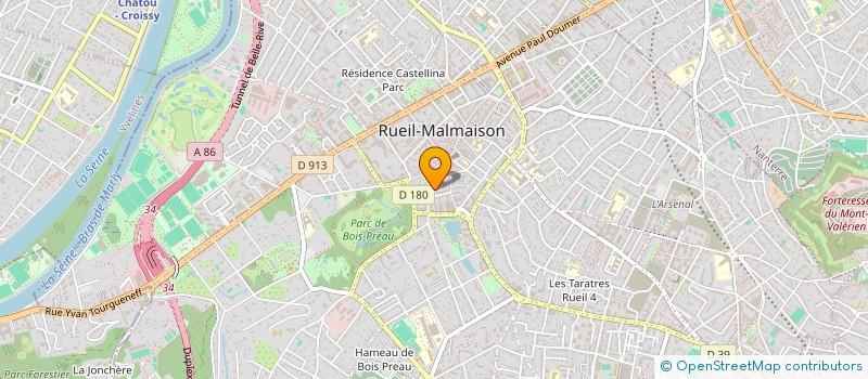 localisation de l'entreprise MONSIEUR DOMINIQUE GALVADA à RUEIL-MALMAISON
