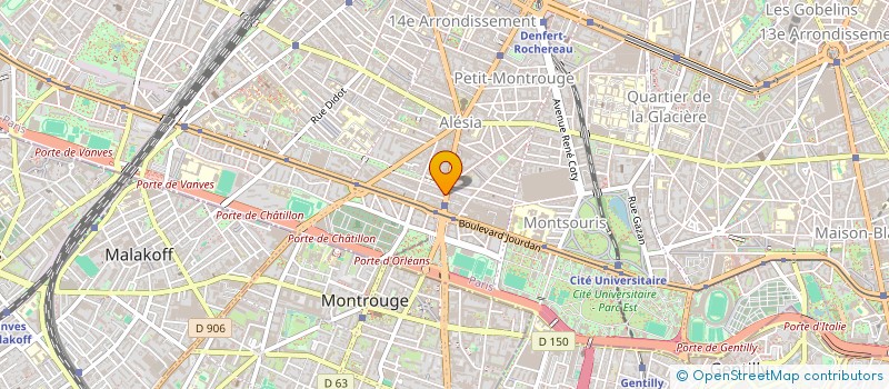 localisation de l'entreprise MONSIEUR DOMINIQUE GAPIN  PARIS