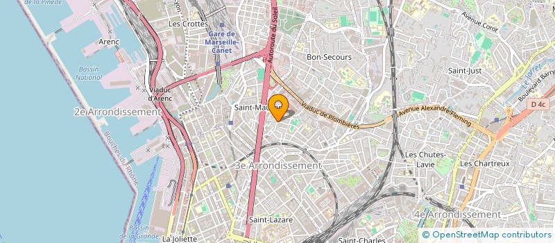 localisation de l'entreprise MONSIEUR DOMINIQUE GARCIA à MARSEILLE