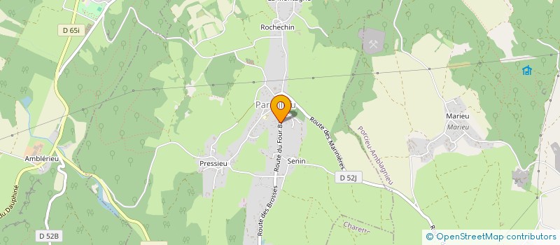 localisation de l'entreprise MONSIEUR DOMINIQUE GARCON  PARMILIEU