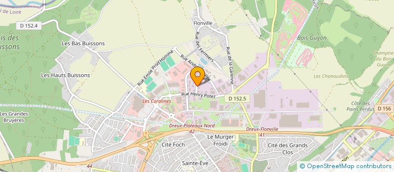 localisation de l'entreprise MONSIEUR DOMINIQUE GARNIER à DREUX