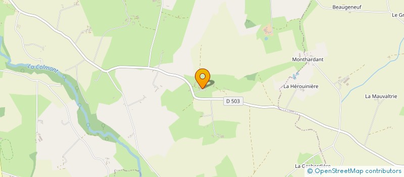 localisation de l'entreprise MONSIEUR DOMINIQUE GARNIER-MONSALLIER  BRECE