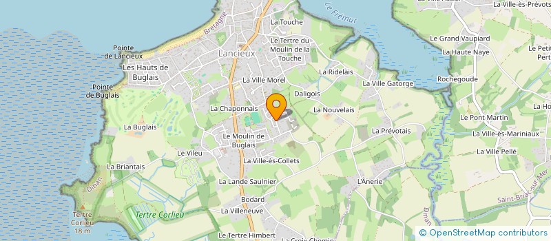 localisation de l'entreprise MONSIEUR DOMINIQUE GARREAU à LANCIEUX