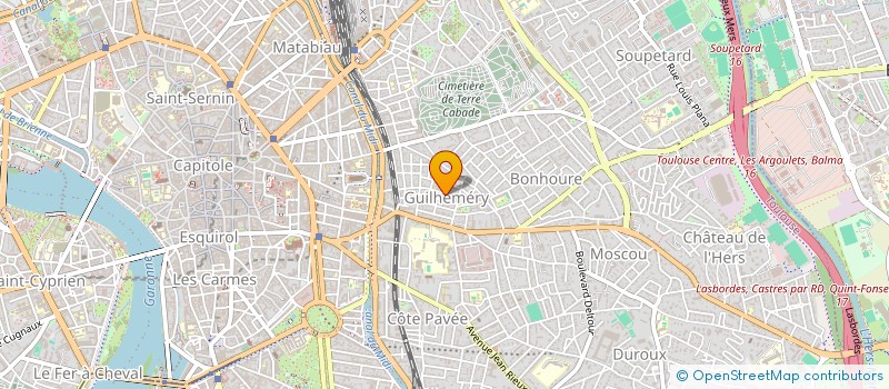 localisation de l'entreprise MONSIEUR DOMINIQUE GARY à TOULOUSE