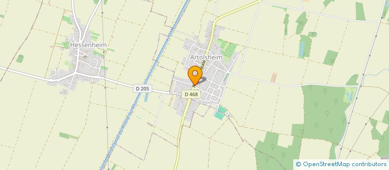 localisation de l'entreprise MONSIEUR DOMINIQUE GASCHY  BSENBIESEN