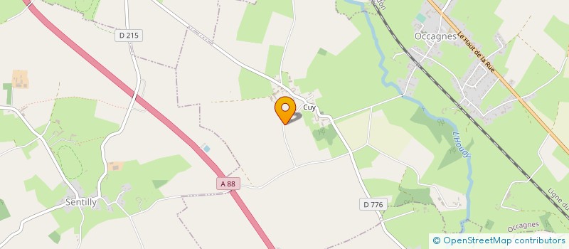 localisation de l'entreprise MONSIEUR DOMINIQUE GASSEAU à SEVIGNY