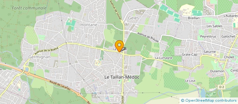 localisation de l'entreprise MONSIEUR DOMINIQUE GAUCHET à LE TAILLAN-MEDOC