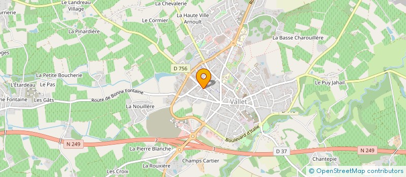 localisation de l'entreprise MONSIEUR DOMINIQUE GAUTIER à VALLET