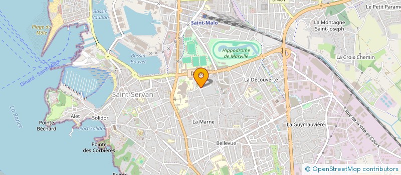 localisation de l'entreprise MONSIEUR DOMINIQUE GAUTIER à SAINT-MALO