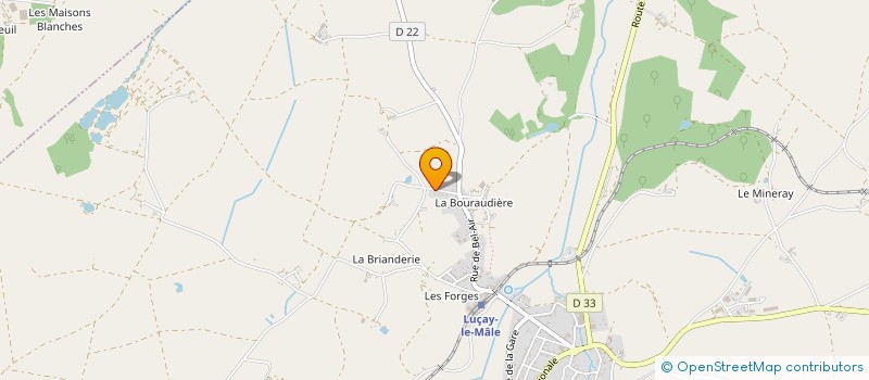 localisation de l'entreprise MONSIEUR DOMINIQUE GAUTIER à LUCAY-LE-MALE