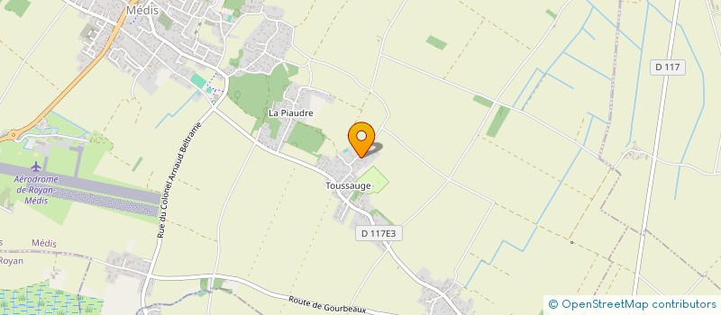localisation de l'entreprise MONSIEUR DOMINIQUE GAUTRON à MEDIS