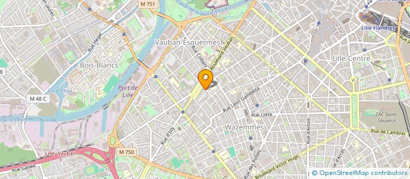 localisation de l'entreprise MONSIEUR DOMINIQUE GAZEL à LILLE