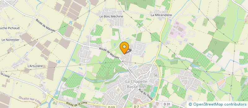 localisation de l'entreprise MONSIEUR DOMINIQUE GENTILE  DIVATTE-SUR-LOIRE