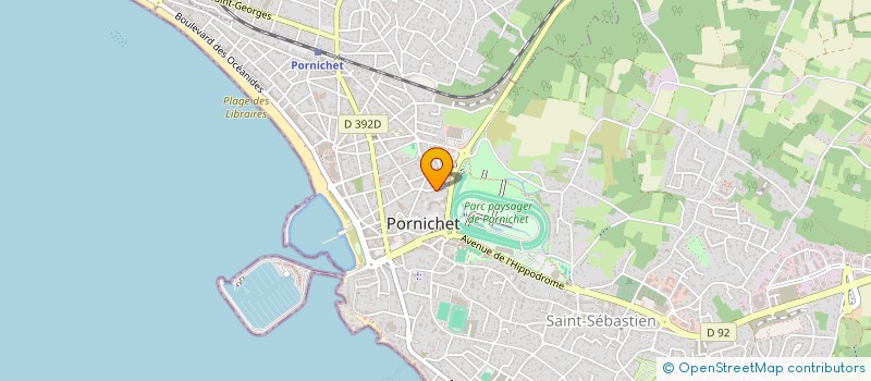 localisation de l'entreprise MONSIEUR DOMINIQUE GEORGES  PORNICHET