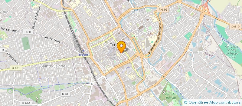 localisation de l'entreprise MONSIEUR DOMINIQUE GHILARDI  TROYES