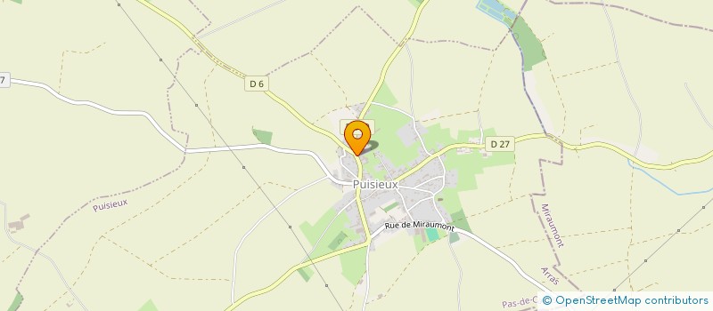 localisation de l'entreprise MONSIEUR DOMINIQUE GHYS  PUISIEUX