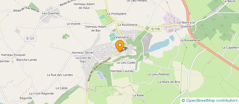 localisation de l'entreprise MONSIEUR DOMINIQUE GIDON  BRIX