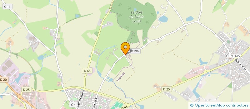 localisation de l'entreprise MONSIEUR DOMINIQUE GIRARD  MAULEVRIER