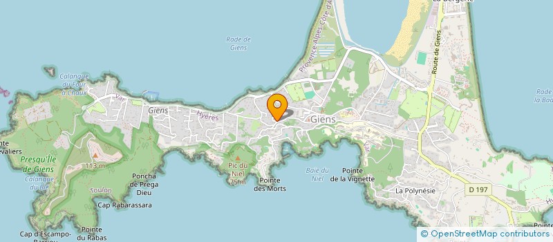localisation de l'entreprise MONSIEUR DOMINIQUE GIRARDOT à HYERES