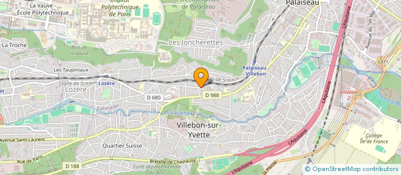 localisation de l'entreprise MONSIEUR DOMINIQUE GIRARDOT à PALAISEAU