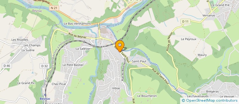 localisation de l'entreprise MONSIEUR DOMINIQUE GIRY à BOSMIE-L'AIGUILLE