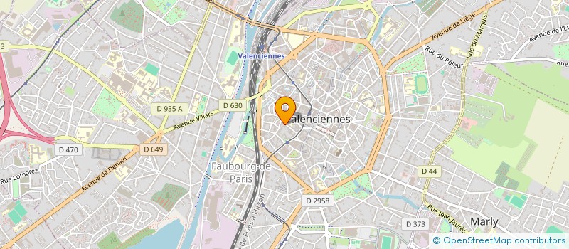 localisation de l'entreprise MONSIEUR DOMINIQUE GOMIS à VALENCIENNES